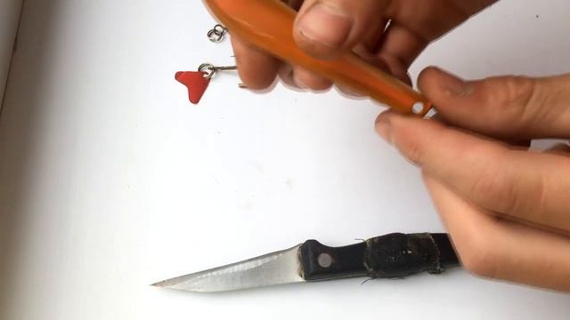 Рыбалка! Как сделать блесну из ложки?! смотреть онлайн