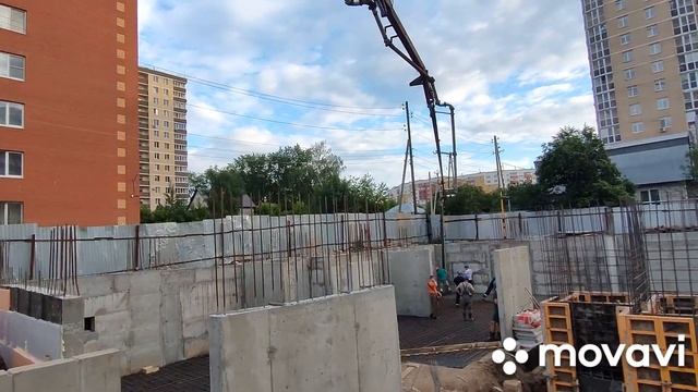 Поставка бетона для заливки полов в подвале новостройки г. Пермь смотреть онлайн