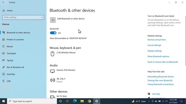 How to Connect JBL Charge 4 to Windows 10 PC смотреть онлайн