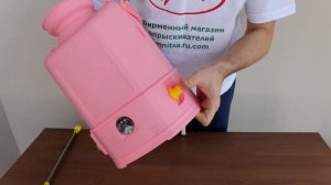 Опрыскиватель аккумуляторный Умница ОЭЛ-5л-МИНИ гудит, но не распыляет, воздушная пробка