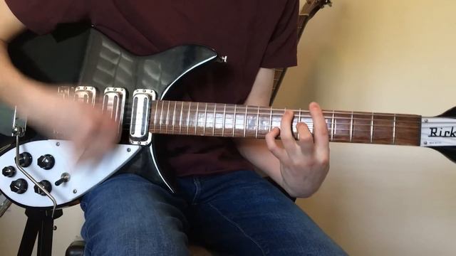 I Saw Her Standing There - Rhythm Guitar - Rickenbacker 325 смотреть онлайн