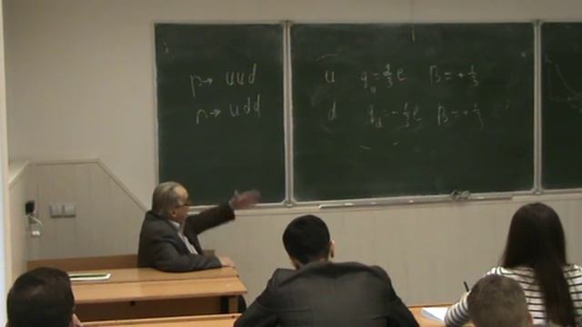 Квантовая физика.Ядерная физика 3. Кварки. Лекция-семинар 15. Для всех губкинцев и не только. смотреть онлайн