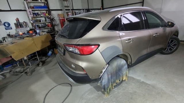 New Ford Kuga 2022 damage repair смотреть онлайн