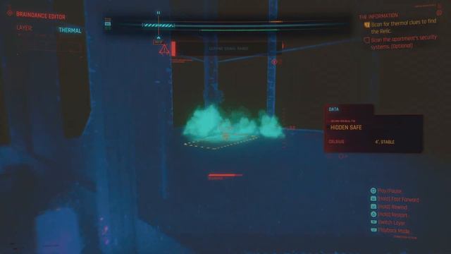 Scan For Thermal Clues To Find The Relic - The Information - Cyberpunk 2077 смотреть онлайн