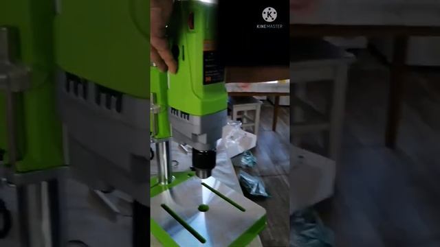 Распаковка сверлильного станка ALLSOME MINIQ 710w BG-5156E