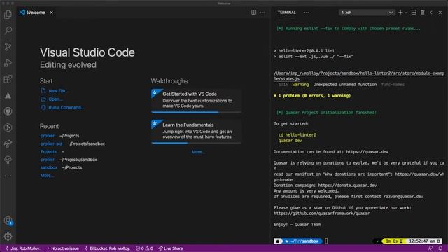 Vue3 (Quasar) Project set up: v2 смотреть онлайн