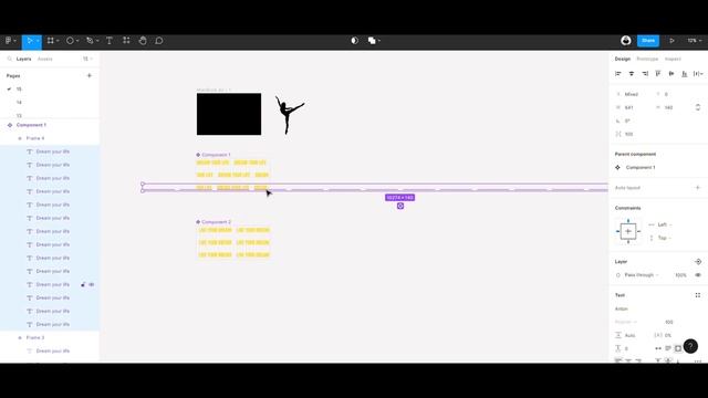 Running Text Animation in Figma Tutorial | Landing Page Examples | + Figma LINK in description ? смотреть онлайн