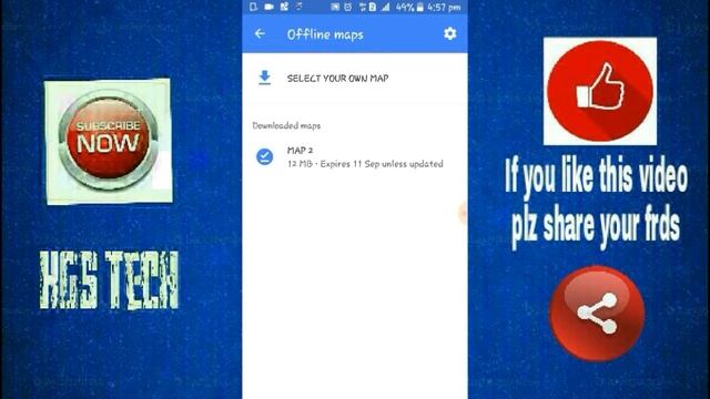 How to Use Offline Google Maps in tamil || Without Internet смотреть онлайн