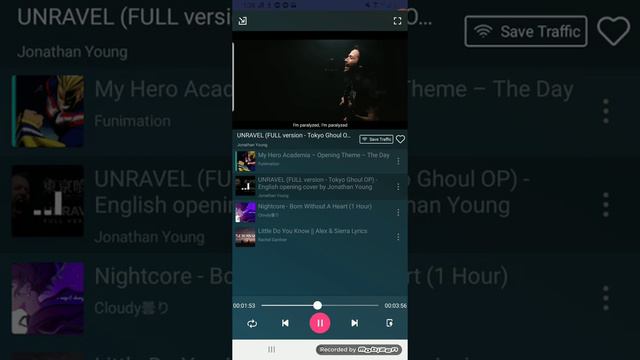 Unravel from Tokyo ghoul (English version by Jonathan young) смотреть онлайн