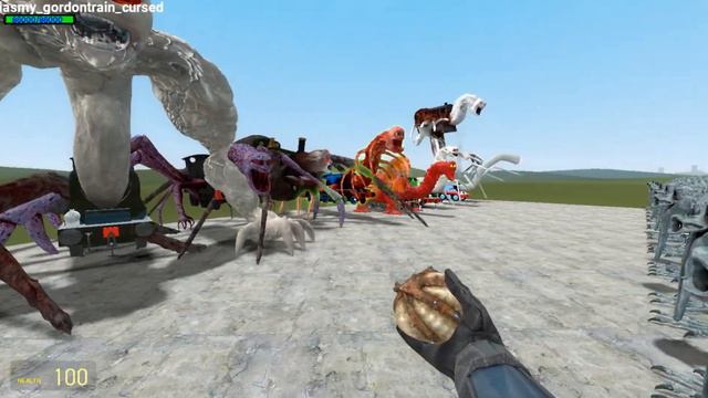 OLD AND NEW UPDATE ALL MONSTER THOMAS, CAR EATER, BUS EATER, BUS BUILDER, TRAIN EATER IN GMOD... смотреть онлайн