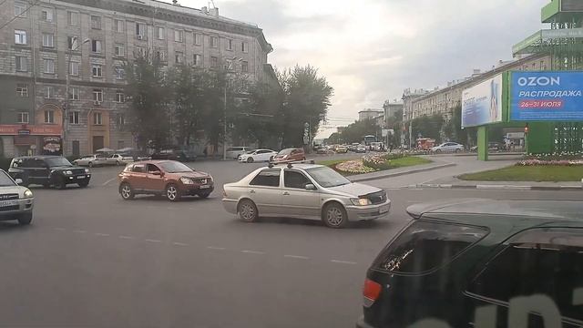 Улица Станиславского из окна троллейбуса смотреть онлайн