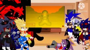 Sonic.EXE Group React To Lord X VS Auditor | Hop-Hop