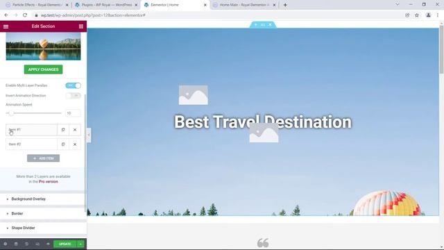 Elementor Parallax Scrolling Effect Tutorial - Free Elementor Parallax Plugin смотреть онлайн