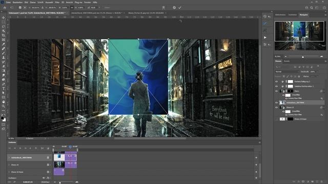 Bilder animieren nur mit Photoshop | Tutorial смотреть онлайн