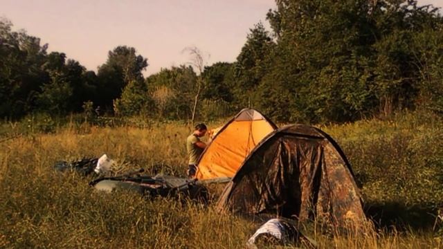 РЫБАЛКА и СПЛАВ по рекам ПСЕЛ и ВОРСКЛА - весна-лето 2012 года смотреть онлайн