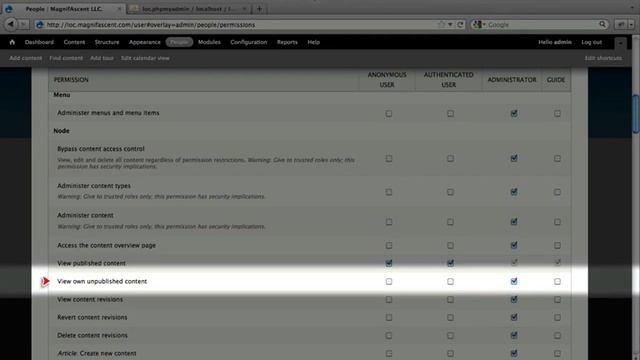 104. What each Node or content-related permission does (a Drupal how-to) смотреть онлайн