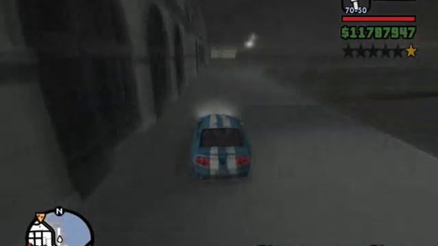 GTA San Andreas: Ford Mustang Shelby смотреть онлайн