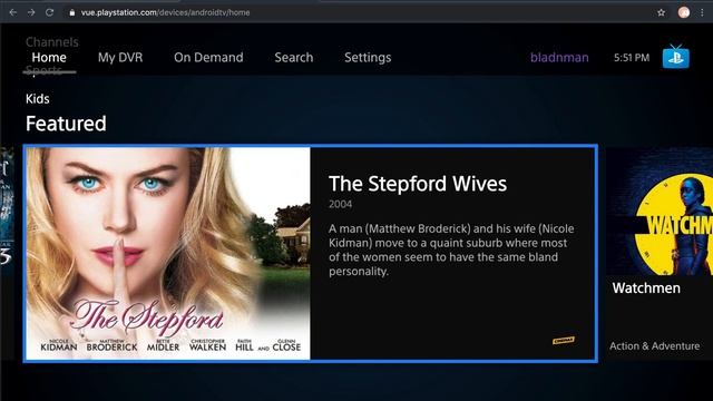 PlayStation Vue - Unified client смотреть онлайн