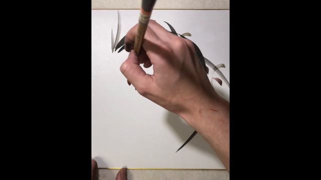 Painting sumie orchid смотреть онлайн