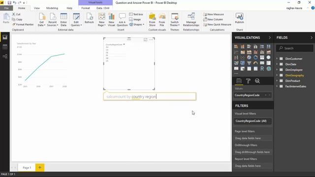 Q and A Power BI смотреть онлайн