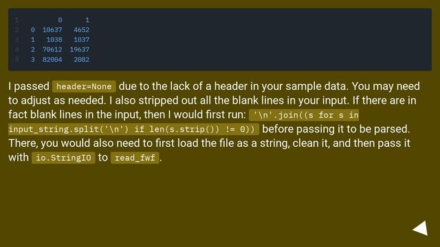 Pandas read_csv on file without space? смотреть онлайн