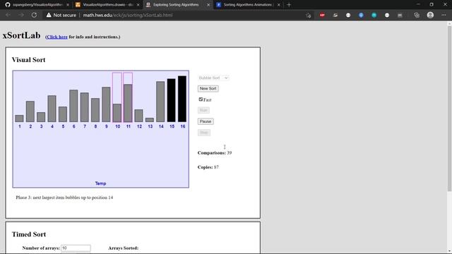 Time Complexity & Simple Sorting Algorithms - 01 - Intro and Bubble Sort смотреть онлайн