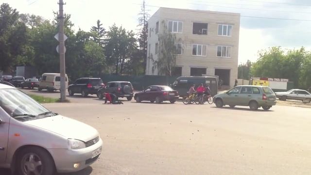 Пьяный пешеход г.Пенза смотреть онлайн