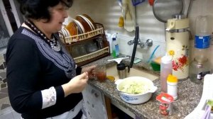 Тушёная капуста в  микроволновке