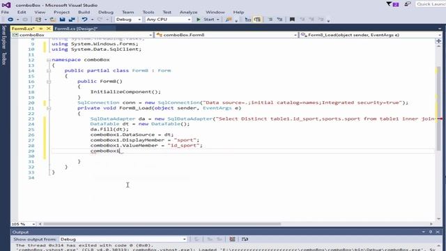 Programming in C#: populate combobox based on another combobox using inner join between tables смотреть онлайн