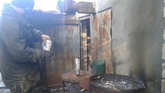 Первая отливка алюминия. смотреть онлайн