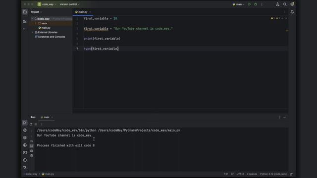 Lesson 1 Python, variables, print and type function, str and int data type смотреть онлайн