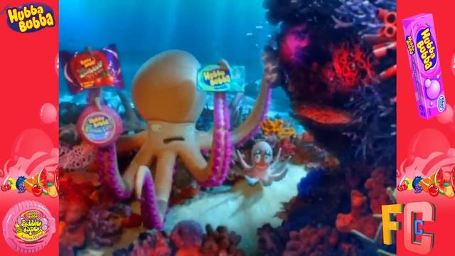 Hubba Bubba Bubble Tape Gum Funny Commercials! Big Bubbles No Troubles смотреть онлайн