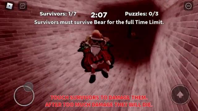 Secret Santa Vs Lil Santa Sam! [Roblox Bear Alpha] смотреть онлайн