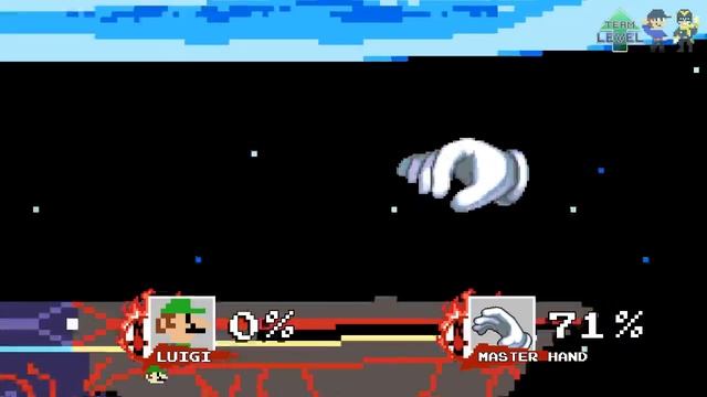 Luigi takes on Master Hand while doing Absolutely Nothing смотреть онлайн