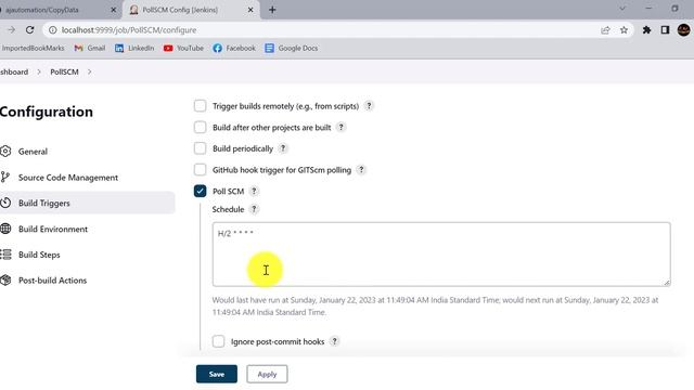 How to trigger Jenkins Build using Poll SCM as per the Scheduler | Jenkins | Git Project #jenkins смотреть онлайн