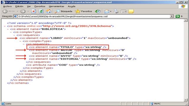 XML Schema: Diseño смотреть онлайн