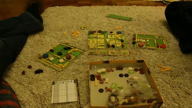 Boardgame timelapse: Agricola All Creatures Big and Small смотреть онлайн