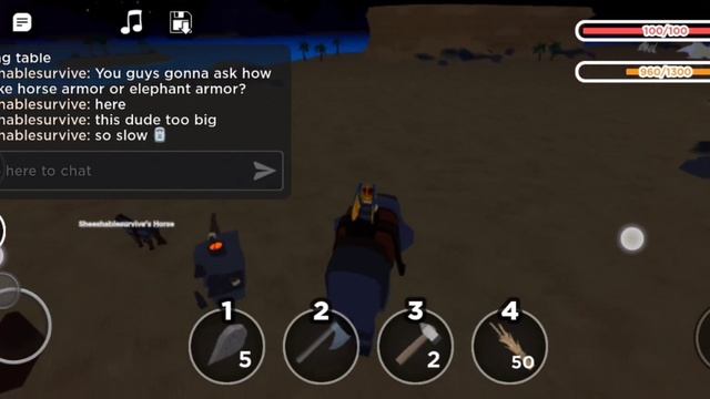 Roblox Survival Game! New update Elephant/mammoth tutorial смотреть онлайн