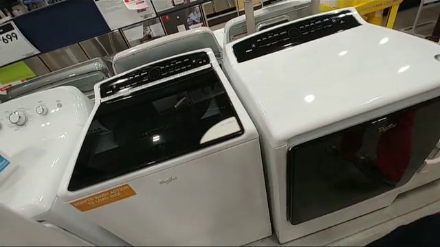 США. Магазин "Все для дома" Lowe"s. Сушильные и стиральные машины. Dryer and Washer. смотреть онлайн