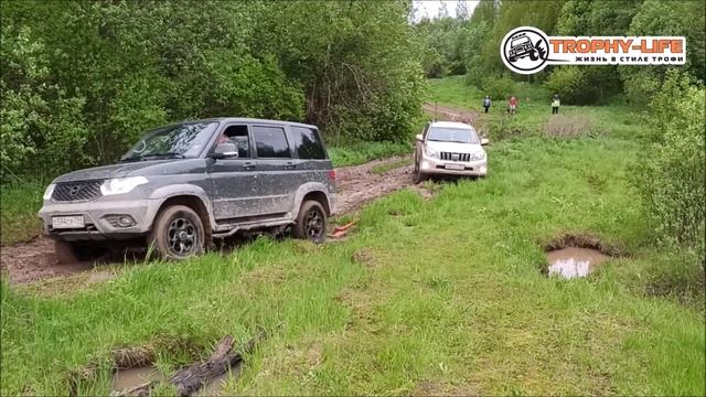 Кроссоверы на бездорожье Lexus Toyota ix35 Pajero Hover Duster Evoque 4х4 покатушка Трофи-лайф 2020 смотреть онлайн