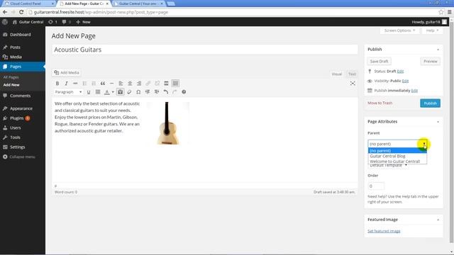 Tutorial #11: Creating Sub Menu Items (Drop Down Menu Items) in WordPress смотреть онлайн