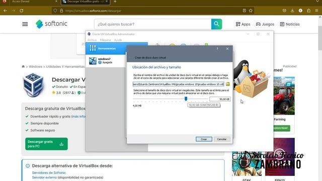 ✔ Instalar virtualbox y solucionar ❌ FALLO al abrir una sesión para la máquina virtual смотреть онлайн