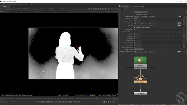 Nuke tutorial – How to remove green screen using Keylight node смотреть онлайн
