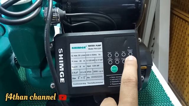 POMPA AIR BOOSTER SHIMGE PW 370 F DAN PW 125 F ? смотреть онлайн
