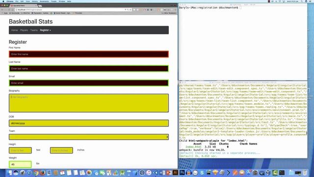 Angular 2 (Angular 4) - Form Validation смотреть онлайн