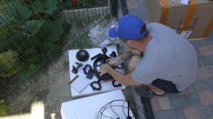 Сборка и монтаж люстры-вентилятора с Aliexpress [№103]