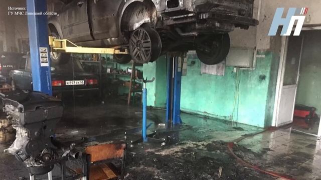 В Липецкой области в учебном боксе техникума горел макет автомобиль Форд смотреть онлайн