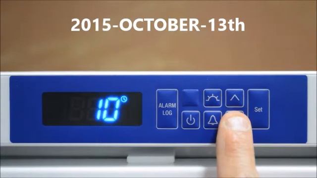 Liebherr Professional Laboratory Refrigeration - Setting Real Time Clock смотреть онлайн