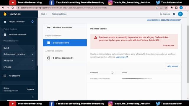 Smart Irrigation Soil Sensor Firebase MIT APP | IOT Project | NodeMCU | ESP32 | Teach Me Something смотреть онлайн