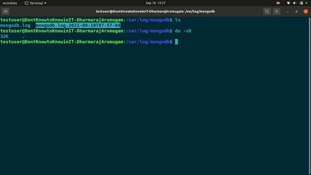 how to set logrotate for mongodb in ubuntu linux смотреть онлайн